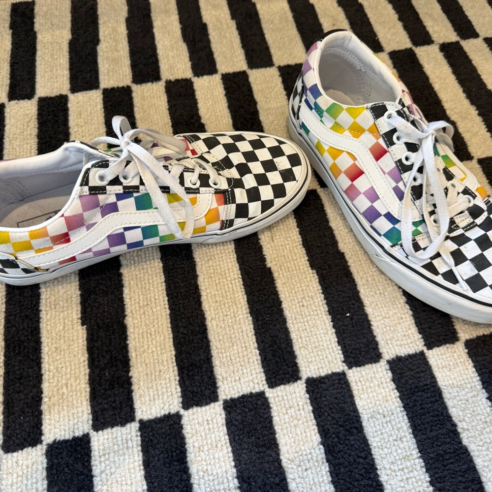Vans Multicolor Checkered Women’s Sneakers